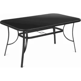 stol-ogrodowy-fieldmann-fdzn-5030-czarne-szklo-hartowane-150x96x71cm