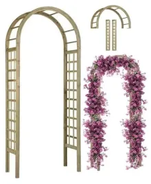 pergola-ogrodowa-drewniana-ozdobna-luk-do-roslin-90x220-cm