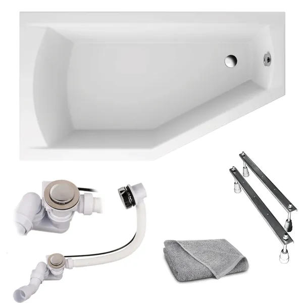 Bez obudowy - akcesoria do wanny