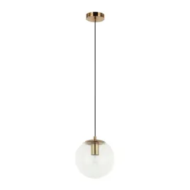 lampa-wiszaca-punktowa-mosiezna-szklana-przezroczysta-kula-20-cm-italux