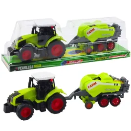 zestaw-traktor-ciagnik-prasa-rolnicza-do-belowania-siana-zielony-lean-toys