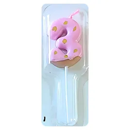 swieczka-rozowa-3-numer-cyfra-elegancka-urodziny-dziecka-swieczki-roz-donut