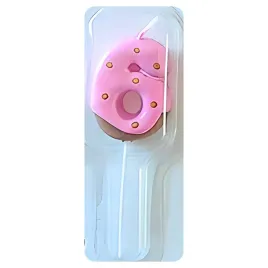 rozowa-swieczka-6-numer-cyfra-elegancka-urodziny-dziecka-swieczki-roz-donut