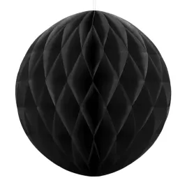 kula-bibulowa-czarna-honeycomb-30cm-czarne-pompony-wiszaca-dekoracja-sufitu