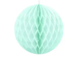kula-bibulowa-jasna-mieta-honeycomb-30cm-pompony-mietowe-wiszaca-dekoracja