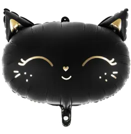 balon-foliowy-czarny-kot-kotek-ze-zlotymi-elementami-na-hel-48x36cm