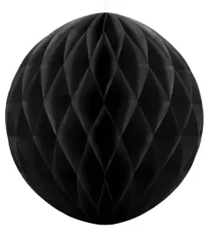kula-bibulowa-czarna-honeycomb-40cm-czarne-pompony-wiszaca-dekoracja-sufitu