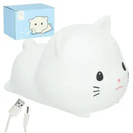 lampka-nocna-dla-dzieci-silikonowa-dotykowa-miekka-usb-biala-kotek-lezacy