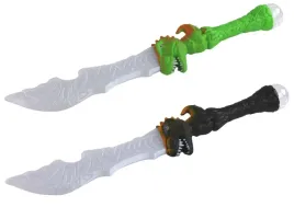 miecz-swietlny-rekojesc-dinozaur-zielony-czarny-mix-lean-toys