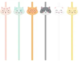 slomki-papierowe-kotki-kolorowe-urodzinowe-kot-kotek-rurki-do-picia-6szt