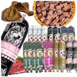karma-dla-psa-mokra-batony-kielbasa-90-85percent-miesa-mix-29x1kg-lopatka-gratis