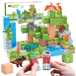 klocki-magnetyczne-3d-kostki-budowlane-dinozaury-pixele-zestaw-114-el