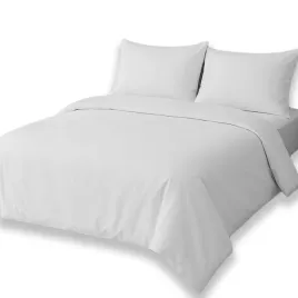 komplet-poscieli-160x200-cm-2x-70x80-cm-gladka-comfort-3-czesci-biala