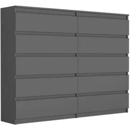 elegancka-komoda-160-szafka-10-szuflad-r-160-s10-antracyt-w-nowoczesnym-stylu