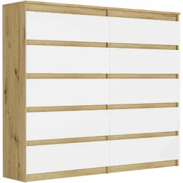 elegancka-komoda-140-szafka-10-szuflad-r-140-s10-artisan-mix-o-wspolczesnym-designie