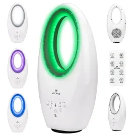 wentylator-bezlopatkowy-podlogowy-oscylacja-timer-podswietlenie-led-pilot