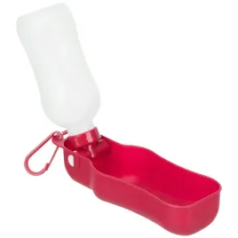 miska-podrozna-2w1-butelka-turystyczna-na-wode-czerwona-dla-psa-250-ml