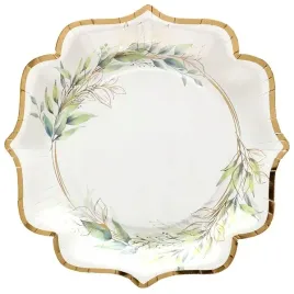 talerzyki-papierowe-komunia-galazki-zielono-zlote-21-cm-10-szt