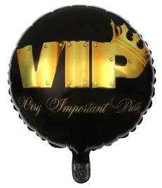 balon-foliowy-vip-czarny-45-cm-czarno-zloty-okragly-party-disco