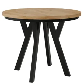 okragly-stol-srednica-100-cm-rozkladany-blat-100-200-dab-artisan