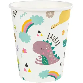 kubeczki-dinozaury-kubki-urodzinowe-dinozaur-kolorwe-dla-dzieci-220ml-6szt