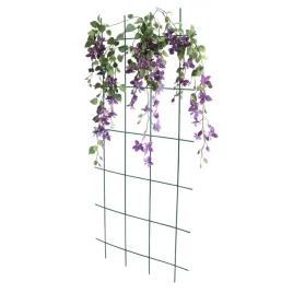 metalowa-podpora-dla-roslin-pergola-krata-drabinka-ogrodowa-zielona-150x60