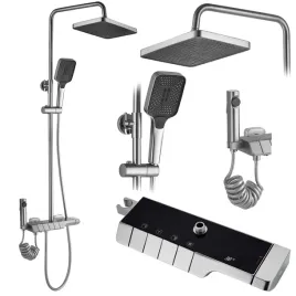 zestaw-prysznicowy-natynkowy-natryskowy-termostat-rob-nikiel-szczotkowany