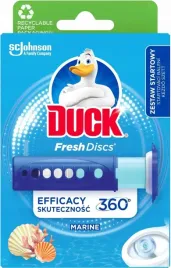 duck-fresh-discs-starter-krazek-zelowy-do-wc-marine-1szt