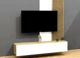 szafka-loftowa-rtv-120-cm-dab-craft-zloty-bialy-polysk-do-salonu