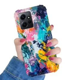 etui-do-xiaomi-redmi-note-12-4g-antishock-kwiaty-kolory-liscie-wiosna-wzory