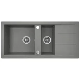laveo-barbados-szary-zlew-granitowy-1-5-komory-z-ociekaczem-100x48-cm
