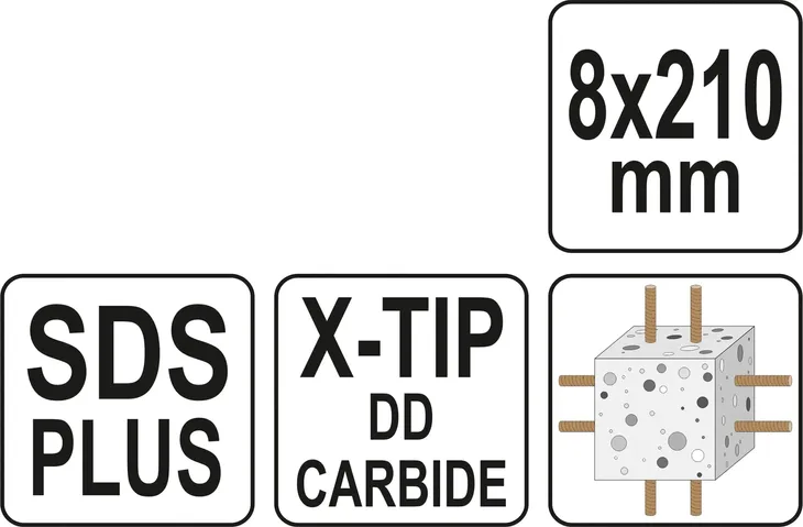 wiertlo-sds-plus-premium-8mm-210mm-zastosowanie-do-betonu