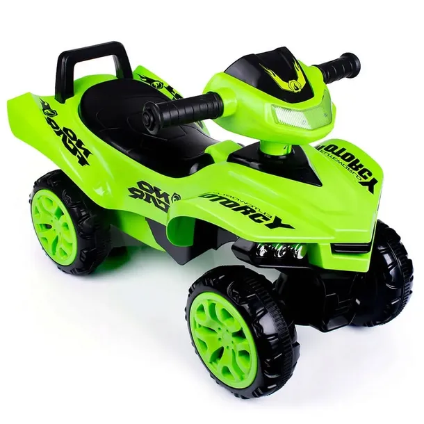 JEŹDZIK DZIECIĘCY QUAD XL JEŹDZIDEŁKO LED DŹWIĘKI POJAZD DLA DZIECI