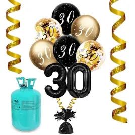 zestaw-na-30-urodziny-butla-z-helem-balony-ciezarek-wstazka-11szt