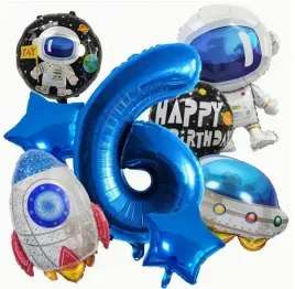 balony-zestaw-balonow-dekoracje-na-6-urodziny-kosmos-ufo-astronauta-8szt
