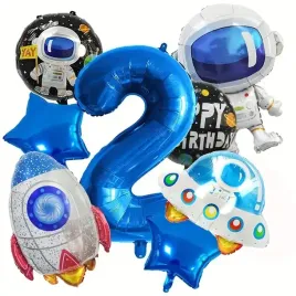 balony-zestaw-balonow-dekoracje-na-2-urodziny-kosmos-ufo-astronauta-8szt