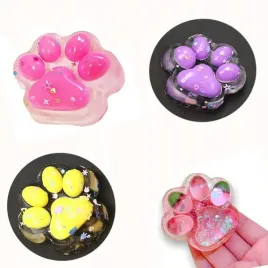 zabawka-antystresowa-swiecacy-gniotek-squishy-antystresowy-kocia-lapka-1szt