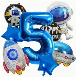 balony-zestaw-balonow-dekoracje-na-5-urodziny-kosmos-ufo-astronauta-8szt