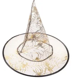 kapelusz-wiedzmy-czarownicy-na-halloween-pajeczyna