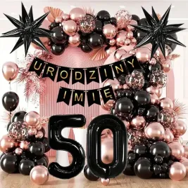 scianka-balony-zestaw-balonow-na-50-urodziny-imie-gold-rose-77szt