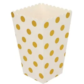 pudelko-na-popcorn-biale-w-zlote-groszki-6szt