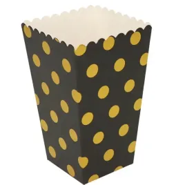 pudelko-na-popcorn-czarne-w-zlote-groszki-6szt