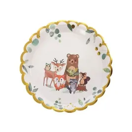 talerzyki-papierowe-woodland-lesna-polana-23cm-6szt