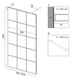 scianka-rea-100-x-195-cm-stan-nowy-wykonczenie-szkla-przezroczyste