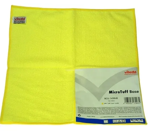 vileda-scierka-microtuff-base-zolta-169912-waga-z-opakowaniem-0-03-kg-stan-nowy