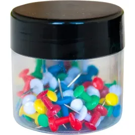 pinezki-beczulki-q-connect-mix-kolorow-60-sztuk