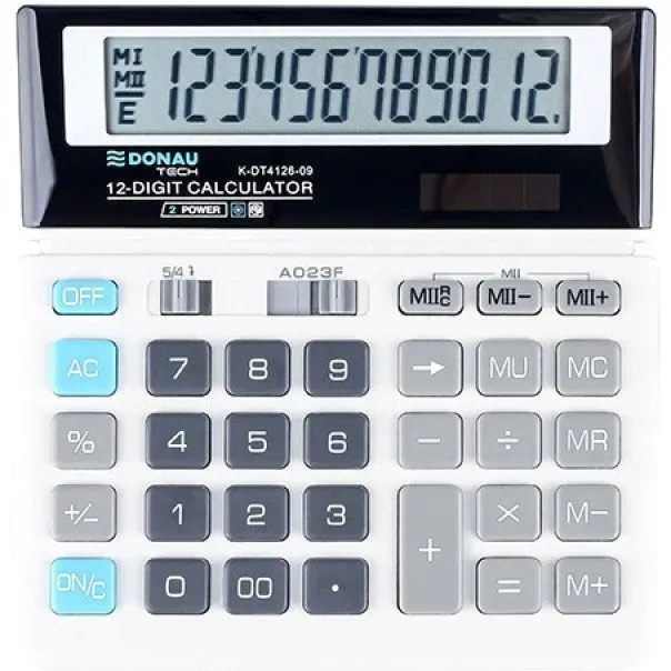 kalkulator-donau-tech-k-dt4126-09-bialy