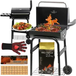 grill-ogrodowy-weglowy-na-kolach-ruszt-mocny-zamykany-polka-komin-gratis