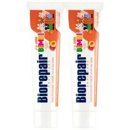 2x-pasta-do-zebow-dzieci-0-6-lat-biorepair-kids-bez-fluoru-brzoskwinia-50ml