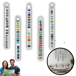 tablice-na-magnesy-zestaw-paskow-z-wakacje-podroz-biale-5-sztuk